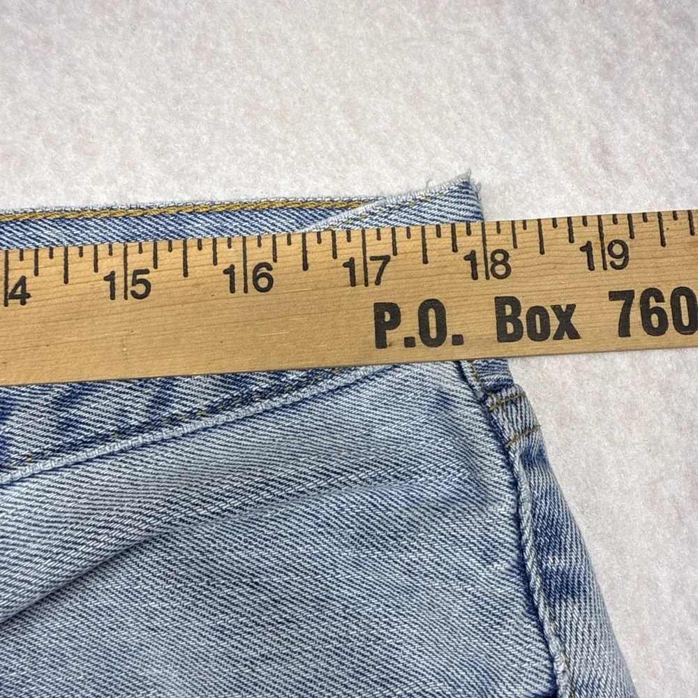 Polo Ralph Lauren Jeans Mens Straight Leg Light Wash Denim Jeans 34x32